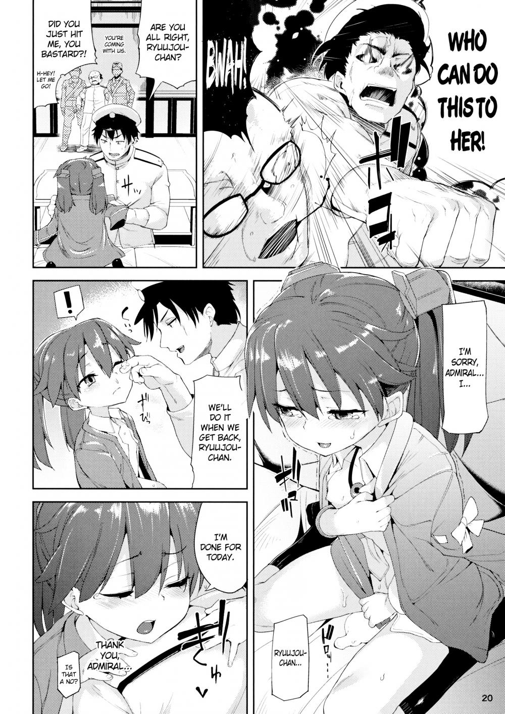 Hentai Manga Comic-Ryuujou-chan and Perverted Admiral in Love-Chapter 1-19